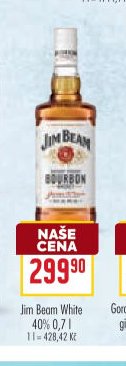 Jim Beam White 40% 0,7 l