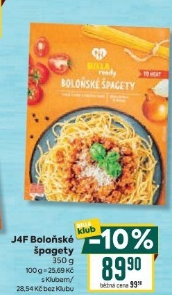 Boloňské špagety Ready Billa