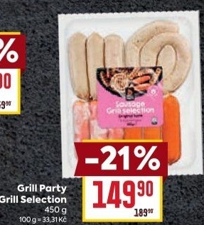 Grill selection Grill Party