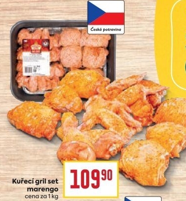 Kuřecí grilovací set Marengo Vodňanské Kuře