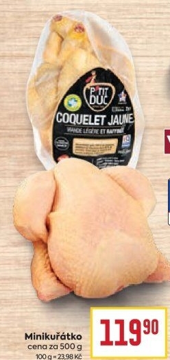 Mini kuřátko P'