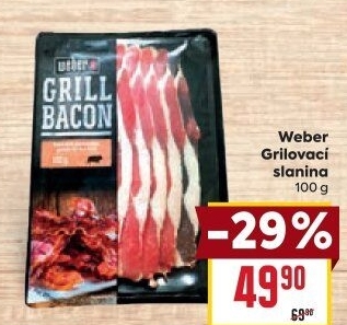 Slanina grilovací Weber