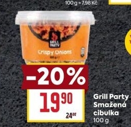 Smažená cibulka Grill Party