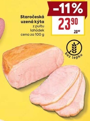 Staročeská kýta uzená