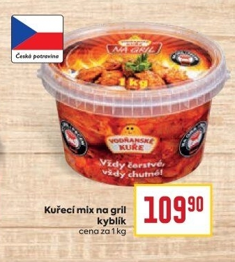 Stehna kuřecí mix na gril Vodňanské kuře