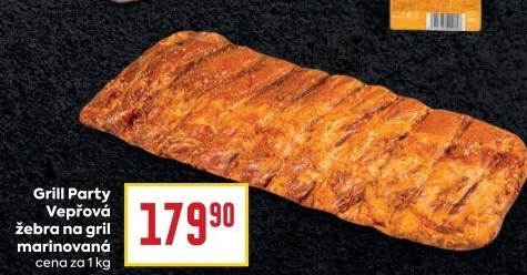 Vepřová žebra marinovaná na gril Grill Party