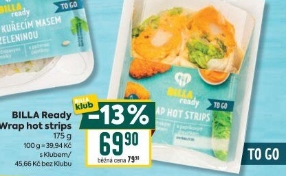 Wrap Hot strips Ready Billa