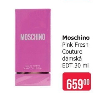 Toaletní voda dámská Pink Fresch Couture Moschino