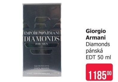 Toaletní voda pánská Diamonds Giorgio Armani