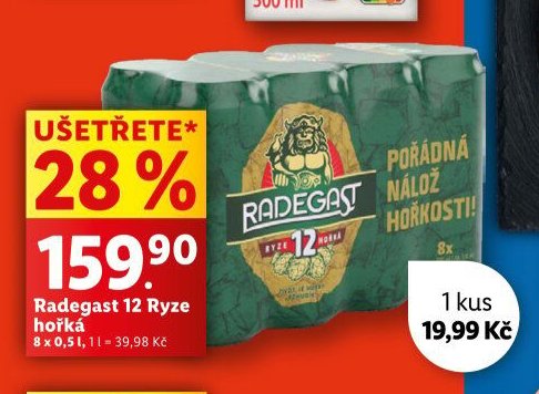 Radegast 12 Ryze hořká
