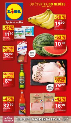 akční leták Lidl 7.8.2025-10.8.2025