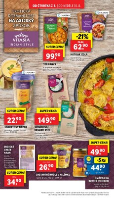 akční leták Lidl 7.8.2025-10.8.2025