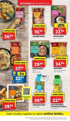 akční leták Lidl 7.8.2025-10.8.2025