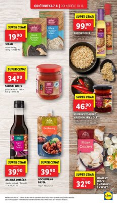 akční leták Lidl 7.8.2025-10.8.2025