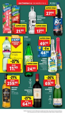 akční leták Lidl 7.8.2025-10.8.2025