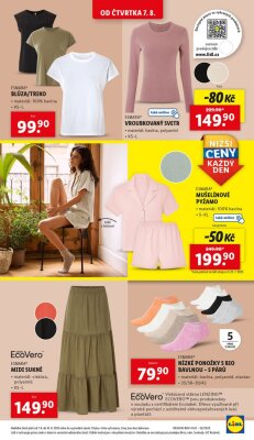 akční leták Lidl 7.8.2025-10.8.2025