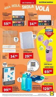 akční leták Lidl 7.8.2025-10.8.2025