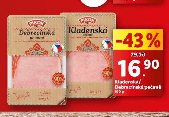 Kladenská/Debrecínská pečeně