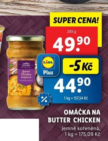 Vitasia Butter Chicken Cooking Sauce