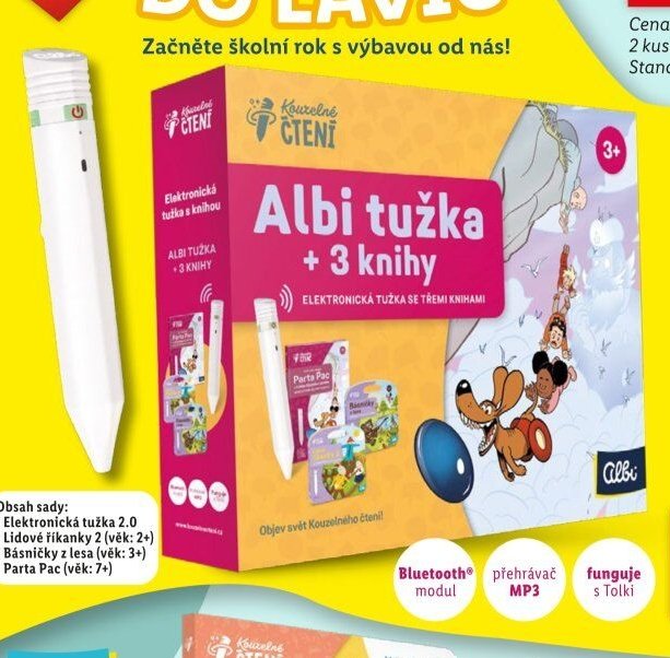 Albi Tužka + 3 knihy