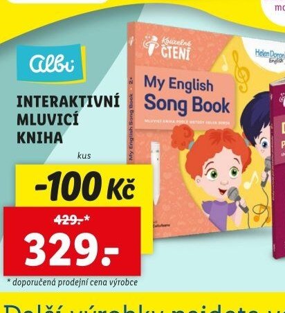 Albi interaktivní mluvící kniha