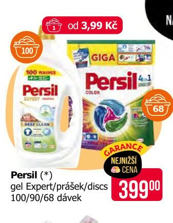 Persil gel Expert/prášek/discs