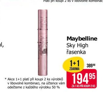 Maybelline Sky High řasenka