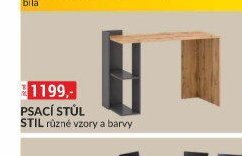 Psací stůl různé vzory a barvy