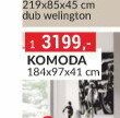 Komoda 184x97x41 cm