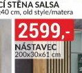Nástavec 200x30x61 cm