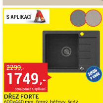 Dřez granitový Quadron