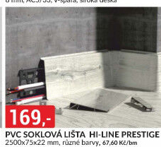 Lišta podlahová Cezar