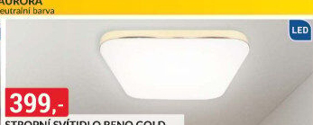 Stropní svítidlo Reno Gold