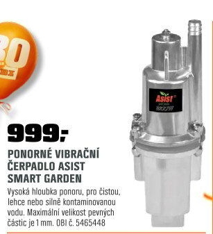 Čerpadlo vibračníAsist 300W/7m