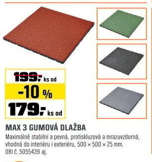 Dlažbagumováčerná