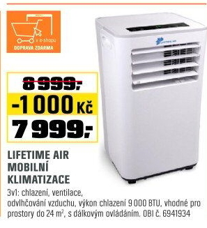 Klimatizace LifetimeAir1010W