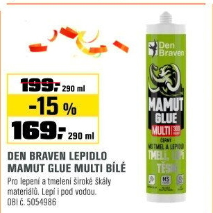 Mamut Glue MULTI290ml bílý