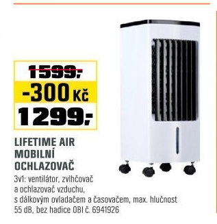 Ochlazovač LifetimeAir80W