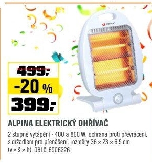 Ohřívačstojanovýbílý