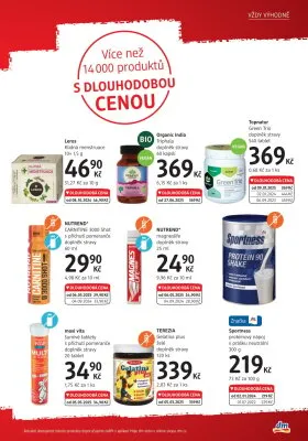 akční leták dm drogerie 1.8.2025-31.8.2025