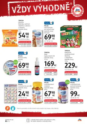 akční leták dm drogerie 1.8.2025-31.8.2025
