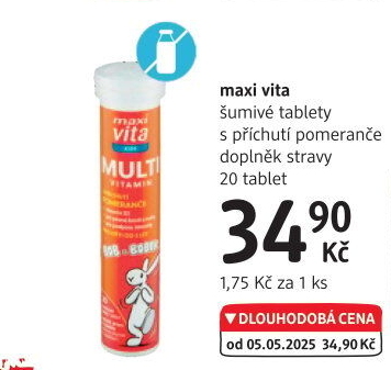 Šumivé tablety MaxiVita