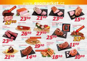 akční leták ESO MARKET 6.8.2025-17.8.2025