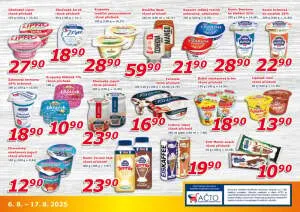 akční leták ESO MARKET 6.8.2025-17.8.2025