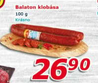 Klobása Balaton Krásno