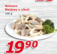 Matjesy s cibulí Nowaco