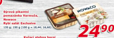 Pikantní sýrová pomazánka Varmuža