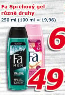 Sprchový gel Fa