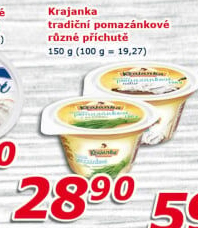 Tradiční pomazánkové Krajanka