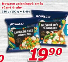 Zeleninová směs mražená Nowaco